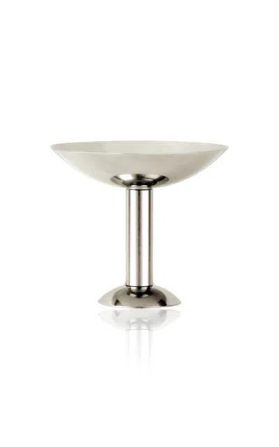Louise Roe - Metal Champagne Coupe Tall - Silver