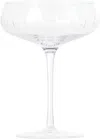Louise Roe Single Cut Champagne Coupe