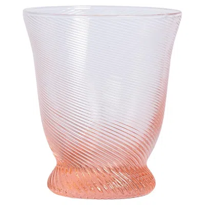 Pre-owned Louise Roe Spiral Tumbler (set Of 4) In Gray