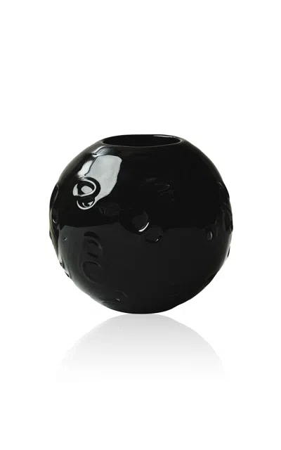 Louise Roe - Sr Vintage Vase Deco - Black