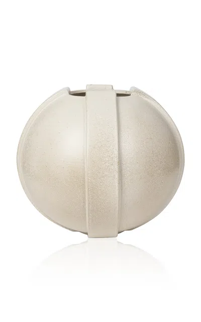Louise Roe - Vinci Vase 02 - White