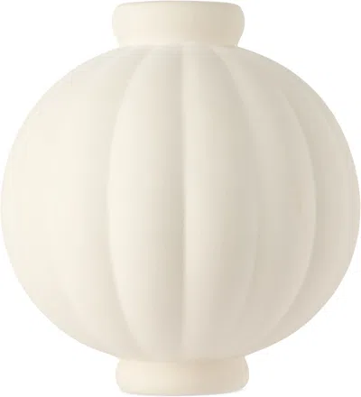 Louise Roe White Balloon 01 Ceramic Vase