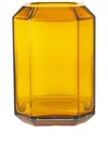 Louise Roe Jewel Giant Glass Vase (26cm) In Yellow