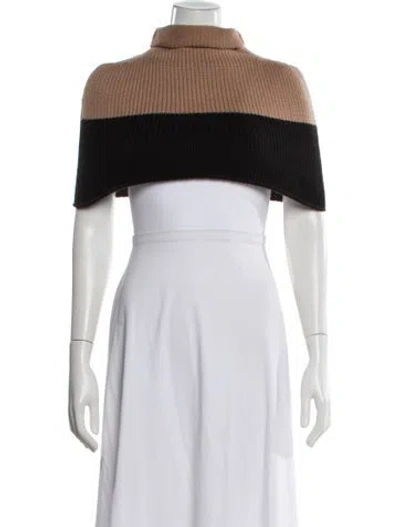 Pre-owned Louiza Babouryan Merino Wool Striped Sweater In Multi