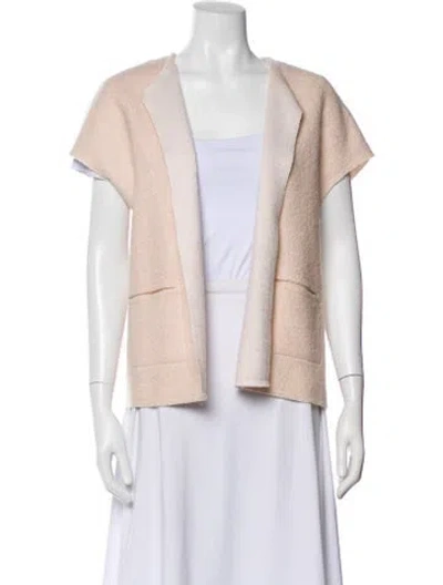Pre-owned Louiza Babouryan Wool Vest In Neutral