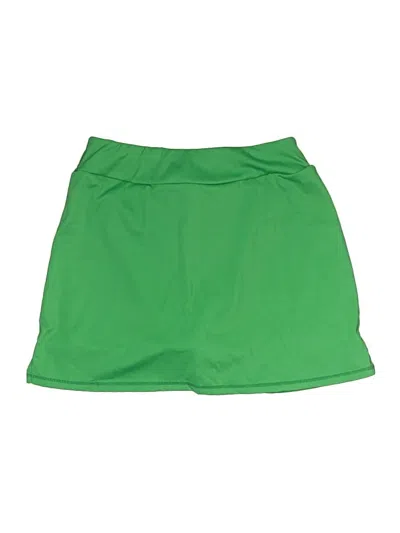 Pre-owned Loukeith Active Skort In Green
