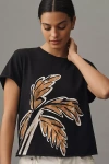 Loulou Avenue X Anthropologie Graphic Tee In Multicolor