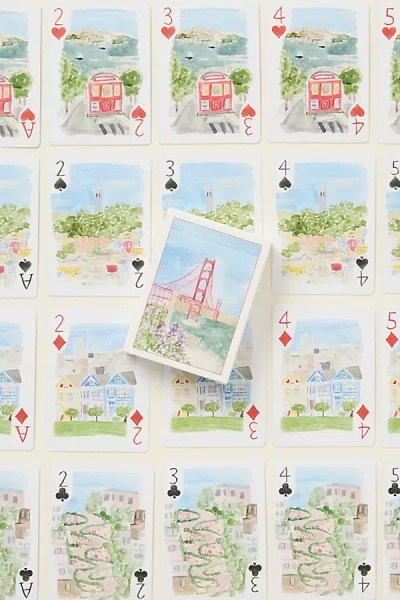 Loulou Baker Watercolor Playing Cards