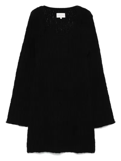 Loulou De Saison Aisala Mini Dress Woman Black