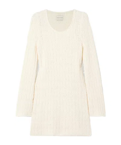Loulou De Saison Aisala Short Dress In White