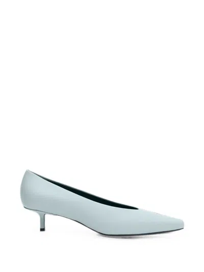 Loulou De Saison Alani Kitten-heel Pumps In Blue