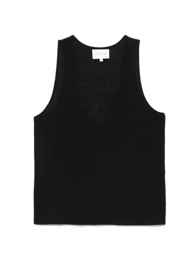 Loulou De Saison Albia Tank Top Woman Black