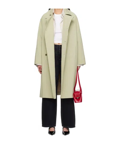 Loulou De Saison Alex Trench Coat In Brown