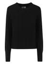 Loulou De Saison Alfie Cashmere Sweater In Black