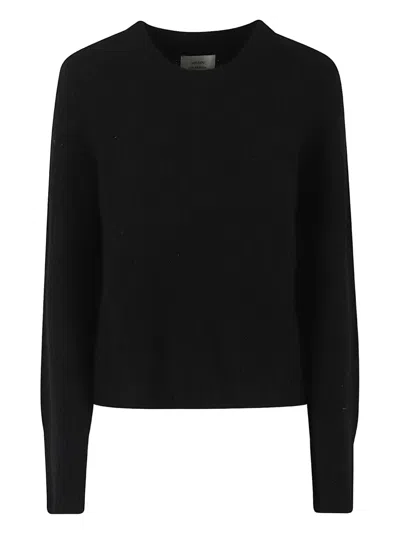 Loulou De Saison Alfie Cashmere Sweater In Black