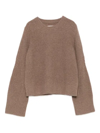 Loulou De Saison Alfie Jumper In Brown