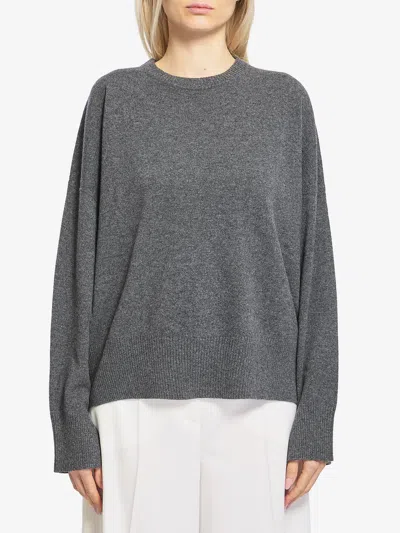 Loulou De Saison Anaa Cashmere Sweater In Gray