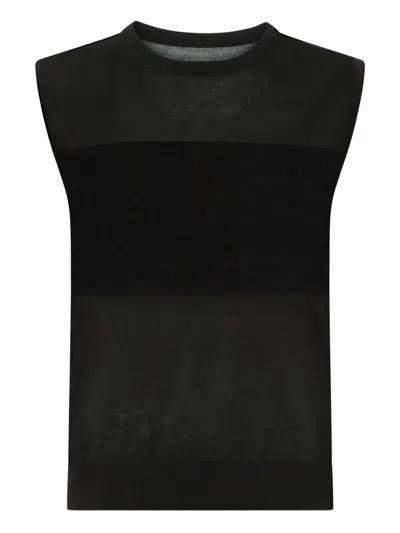 Loulou De Saison Anita Sleeveless Top In Black