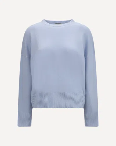 Loulou De Saison Anton Cashmere Sweater In Light Blue