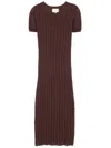 Loulou De Saison Aruba Maxi Dress In Brown