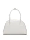 Loulou De Saison Atha Leather Shoulder Bag In White