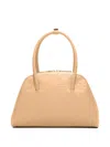 Loulou De Saison Atha Zip Shoulder Bag In Brown
