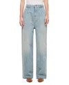 Loulou De Saison Attu Wide Leg Denim Pants In Blue