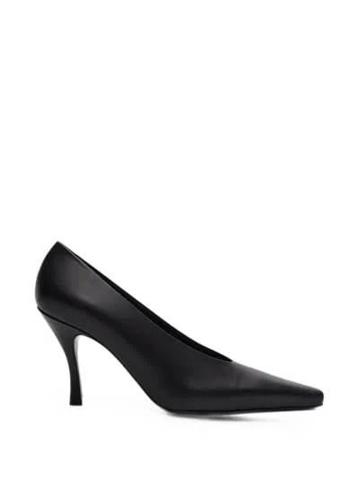 Loulou De Saison Aubrey Pointed-toe Pumps In Black