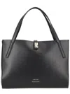 Loulou De Saison Black Calfskin Handbag In Black