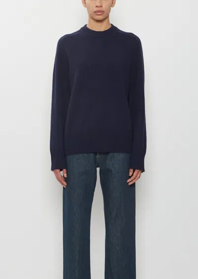 Loulou De Saison Baltra Cashmere Sweater In Blue
