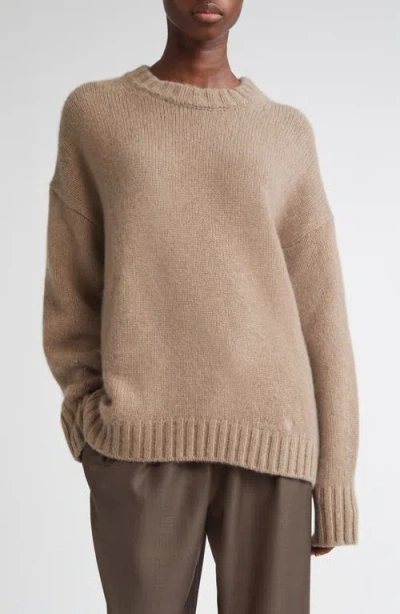 Loulou De Saison Baltra Cashmere Sweater In Brown