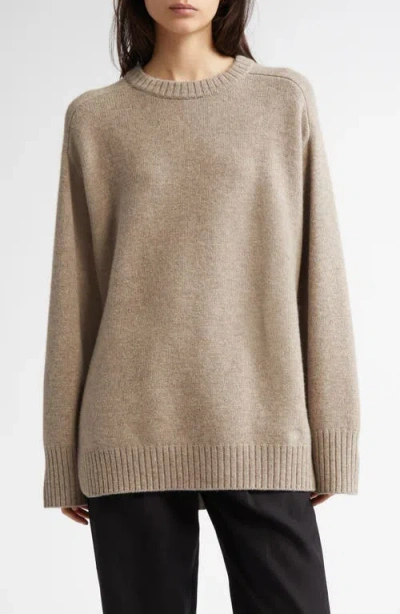 Loulou De Saison Baltra Cashmere Sweater In Coast Beige