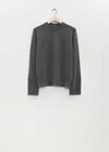 Loulou De Saison Baltra Cashmere Sweater In Gray