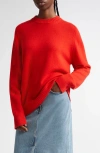 Loulou De Saison Baltra Cashmere Sweater In Tomato