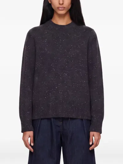 Loulou De Saison Baltra Lds Sweater In Grey
