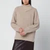 Loulou De Saison Beige Cashmere Sweater In Neutral