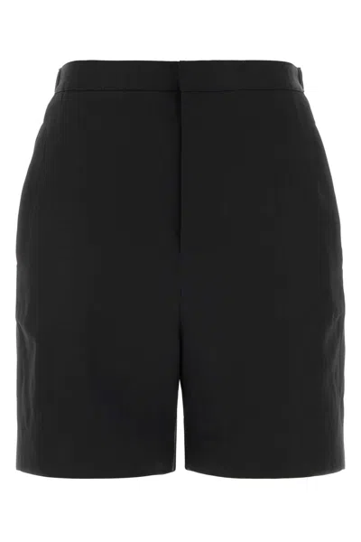 Loulou De Saison Ivan Baggy Shorts In Black