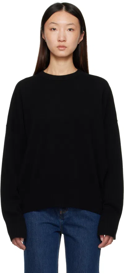 Loulou De Saison Black Anaa Cashmere Sweater