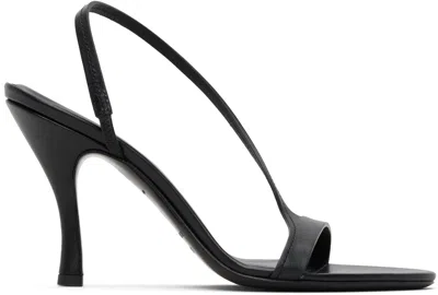 Loulou De Saison Black Arwa High Heeled Sandals
