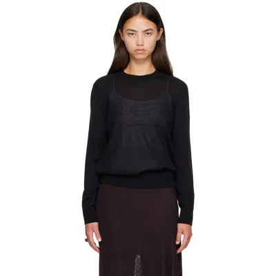 Loulou De Saison Black Ditto Lds Sweater