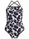 Loulou De Saison Sleeveless Swimsuit In Black