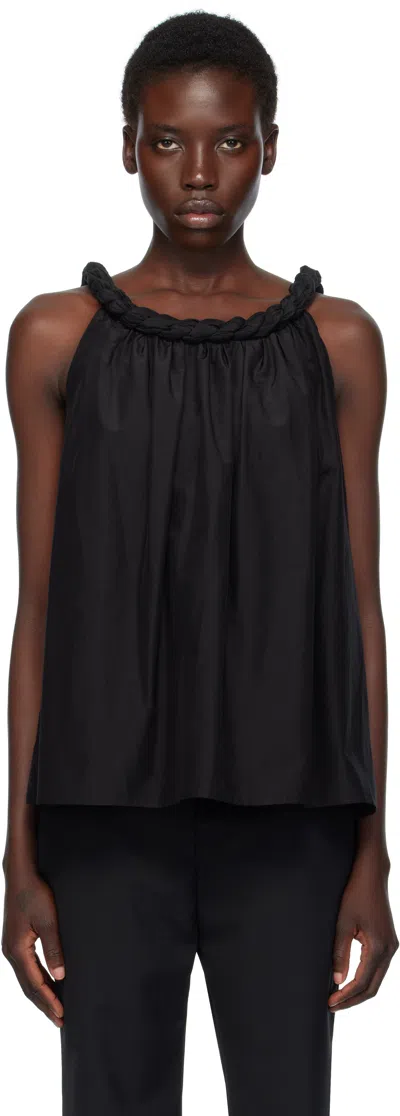 Loulou De Saison Black Garino Top