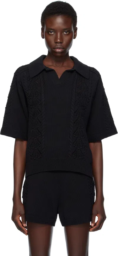 Loulou De Saison Black Kina Polo