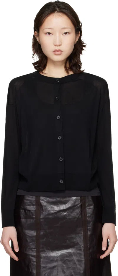 Loulou De Saison Black Kita Cardigan