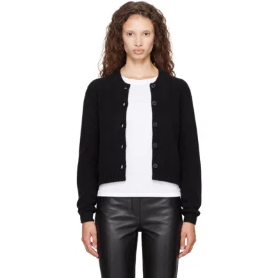 Loulou De Saison Black Remus Yak Blend Cardigan