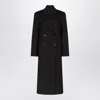 Loulou De Saison Rosco Double-breasted Coat In Black