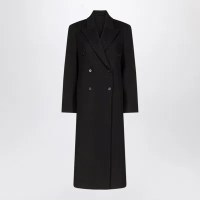 Loulou De Saison Black Rosco Double-breasted Coat