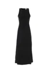 Loulou De Saison Iraka Detailed Maxi Dress In Black