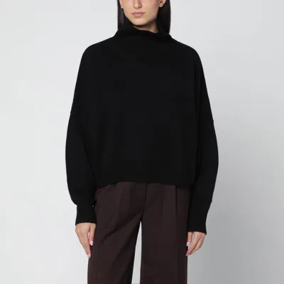 Loulou De Saison Black Wool And Cashmere Sweater
