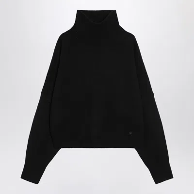 Loulou De Saison Black Wool And Cashmere Sweater